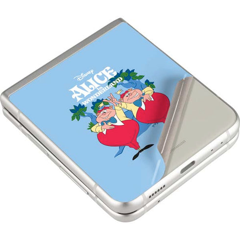 Disney Alice in Wonderland Tweedle Dee and Tweedle Dum Galaxy Z Flip4 5G Skin